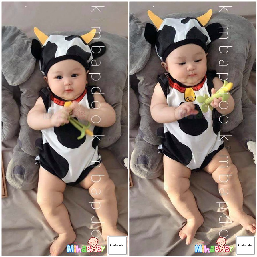 Thanh Lý Bodysuit Chip Nón Lẻ Size Nhiều Hình Cho Bé NEW 100% (Lỗi Vải hoặc In) - Mihababy