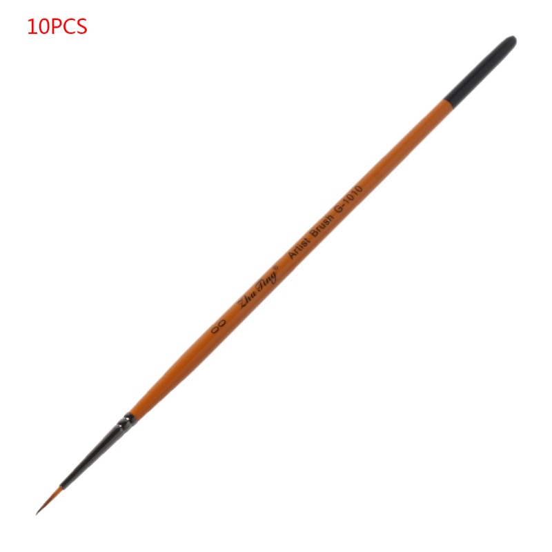 Set 10 Bút Lông Vẽ Tranh Nghệ Thuật Chuyên Dụng