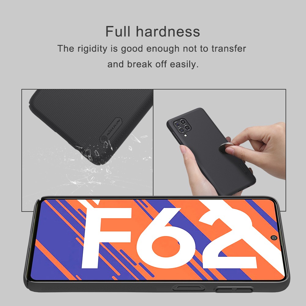 Ốp điện thoại Nillkin Mặt Nhám Cho Samsung Galaxy F62 M62