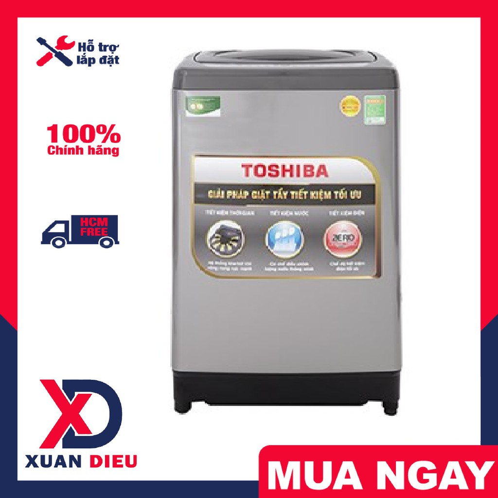 Máy giặt Toshiba 10 Kg AW-H1100GV SM - sản xuất Thái Lan, Bảo hành chính hãng 24 tháng, giao hàng miễn phí HCM