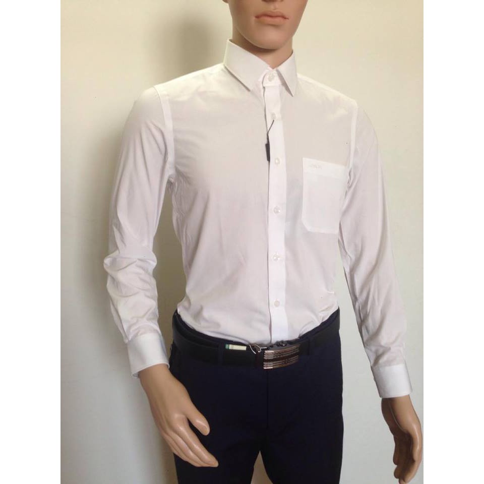 (Sale Sốc) Áo sơ mi Owen trắng trơn dài tay công sở nam giá gốc 385k km còn 315k | BigBuy360 - bigbuy360.vn
