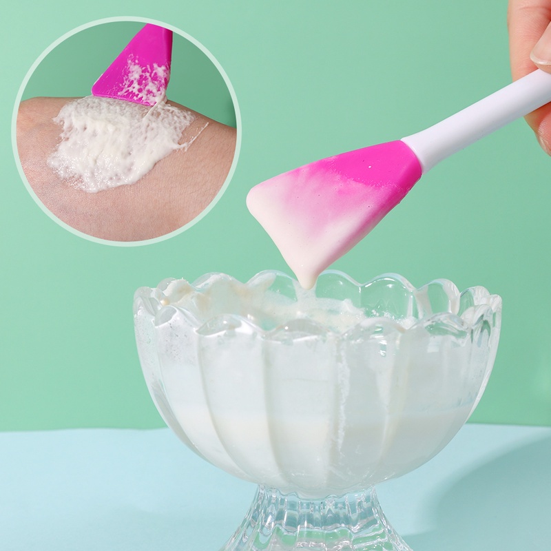 1 Cọ Silicone Hai Đầu Dùng Để Làm Sạch Sâu Cho Da Mặt