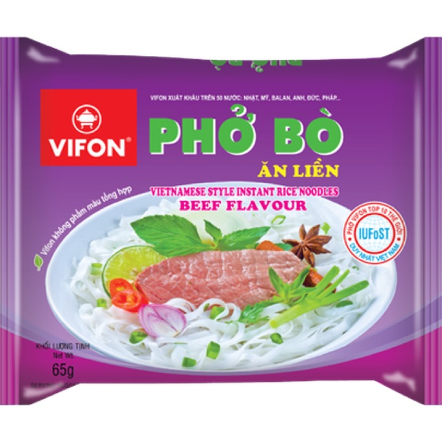 Phở bò/ gà vifon