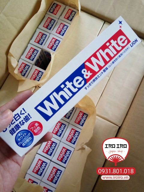 Kem đánh răng White White Nhật Bản 150g