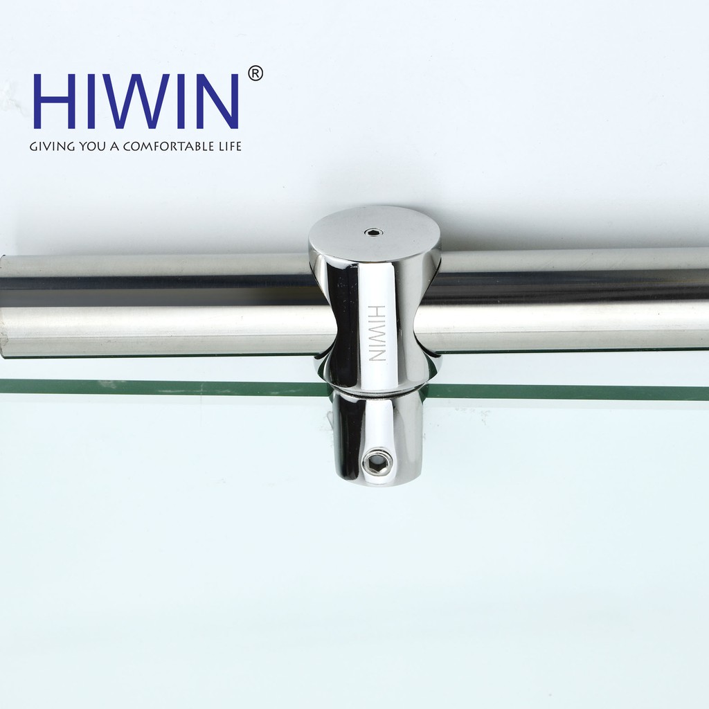 Kẹp kính trên phòng tắm kính mặt gương inox 304 Hiwin SB-611