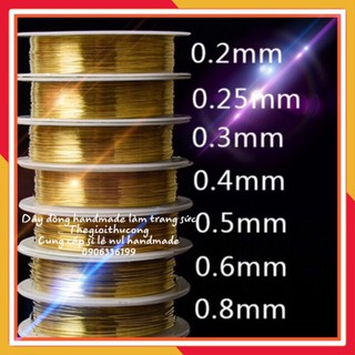 🔥 Dây đồng đủ size làm trang sức handmade Cao Cấp 📌