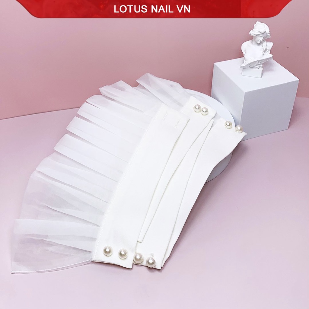 Ống tay áo chụp mẫu nail bộ 2 chiếc