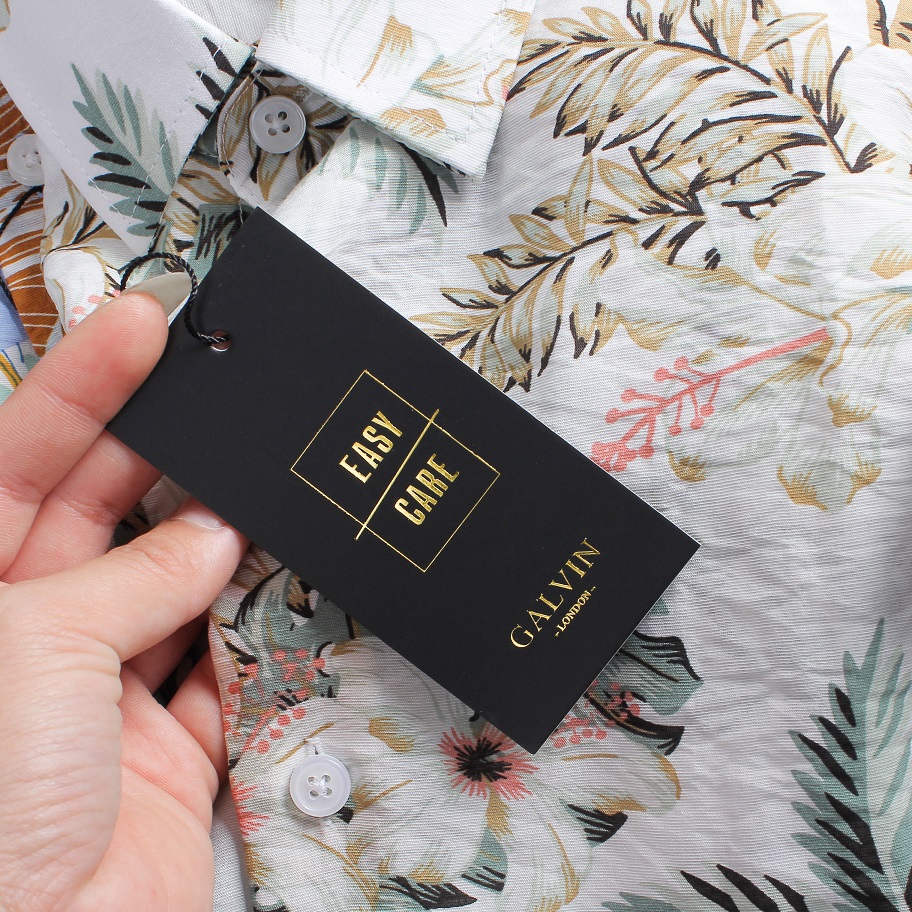 Sơ mi nam Galvin cộc tay họa tiết hoa cotton đũi sơ mi họa tiết bãi biên 84- Leo Vatino | BigBuy360 - bigbuy360.vn