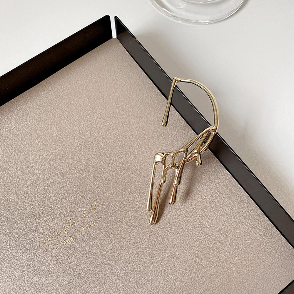 Bông Tai Dạng Móc Phong Cách Punk Hip hop Cá Tính Cho Nữ