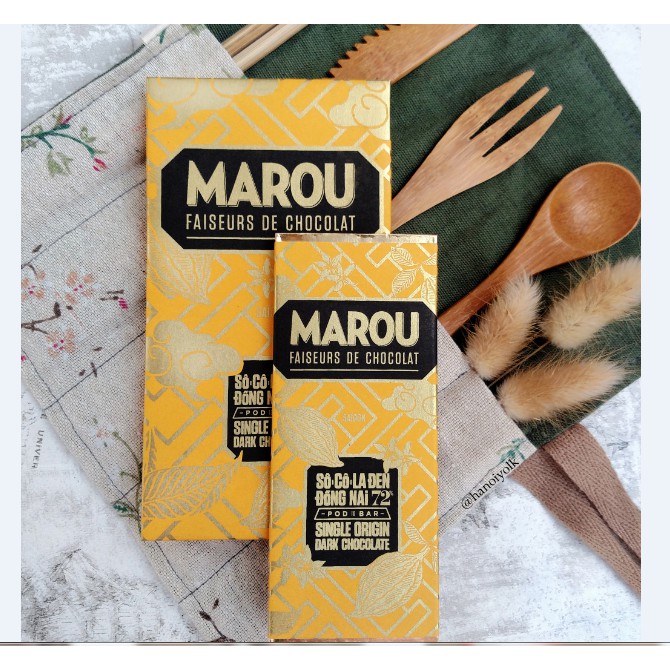 SÔ CÔ LA ĐEN MAROU SINGLE ORIGIN - 80G