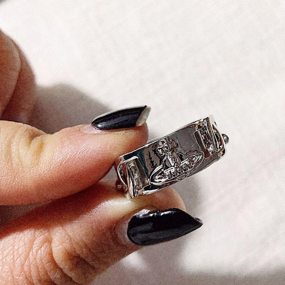 Nhẫn Thời Trang Phong Cách Hip Hop Cá Tính|Phụ Kiện Trang Sức Bằng Hợp Kim Ba Chiều Rỗng