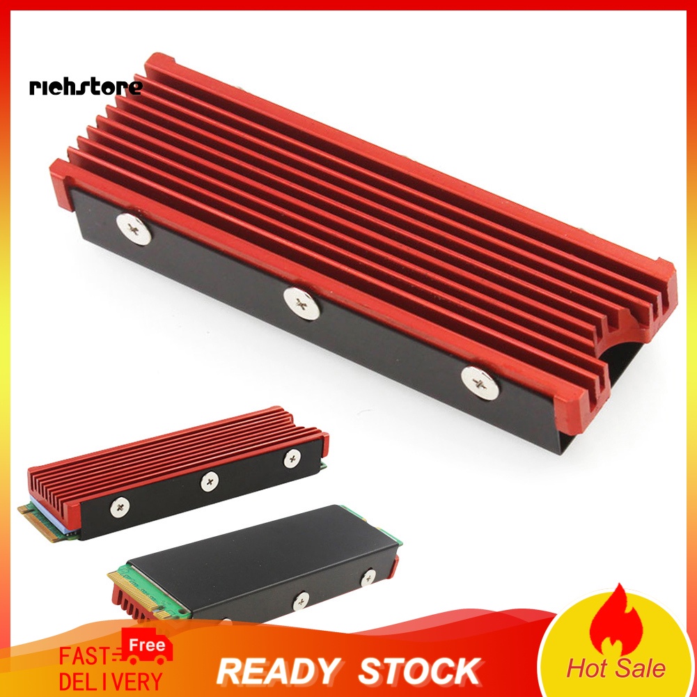 Quạt Tản Nhiệt Làm Mát Bằng Nhôm Xdncx M.2 NGFF NVMe SSD | BigBuy360 - bigbuy360.vn