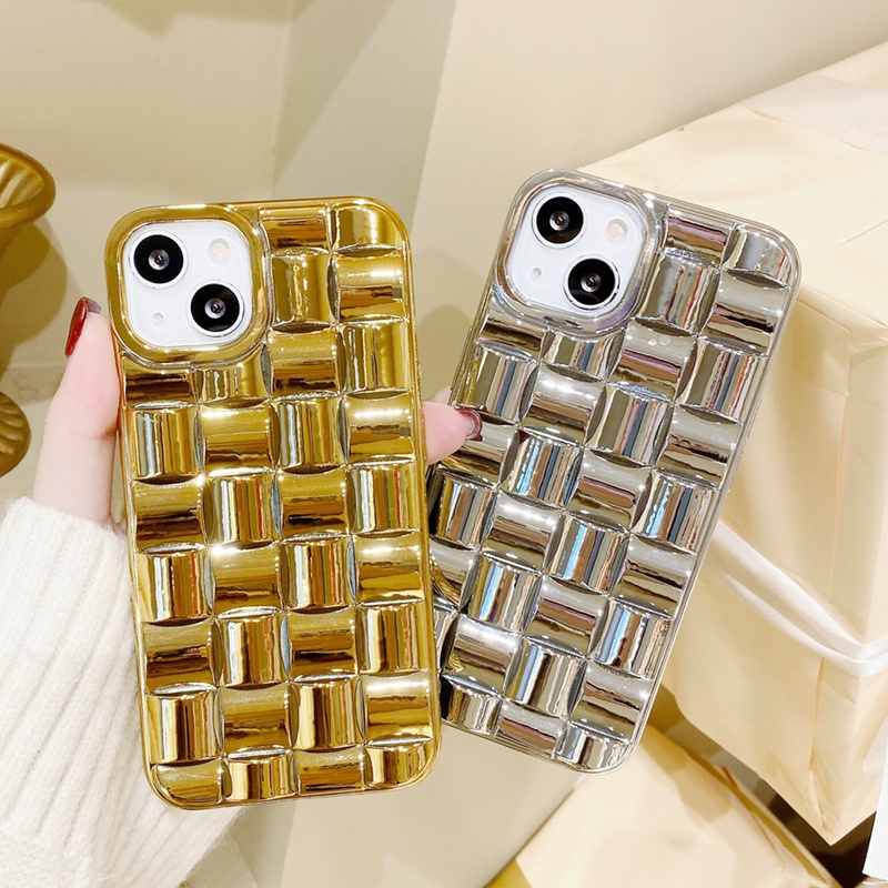 Ốp Điện Thoại Mềm Mạ Điện Hình 3D Cho Iphone 12 pro max 11 pro max xs max xr x 13proamx plus