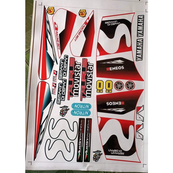 Tem rời dán xe taurus mobitar