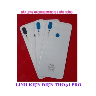 Nắp lưng xiaomi redmi note 7 màu trắng