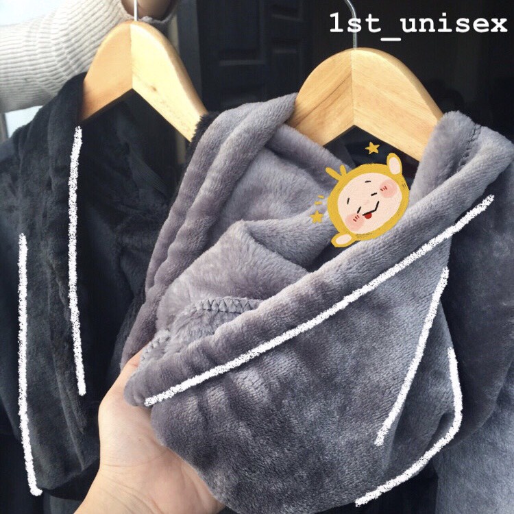 Áo Hoodie Áo Nỉ Áo Hoodie Nỉ Bông Lông Thỏ Siêu Dày Nam Nữ Thu Đông 2021 (Ảnh Thật Ỏ Cuối) | BigBuy360 - bigbuy360.vn
