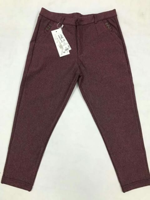 ❇❇❇Quần cotton mè lỡ 9 tấc vải nhập😄😘😘
