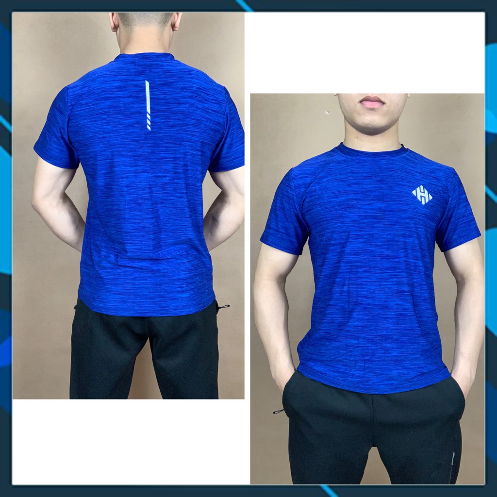 Áo thun nam trơn cổ tròn cộc tay vải thun lạnh co dãn 4 chiều thương hiệu Hsimple áo thể thao tập gym nam áo body | BigBuy360 - bigbuy360.vn