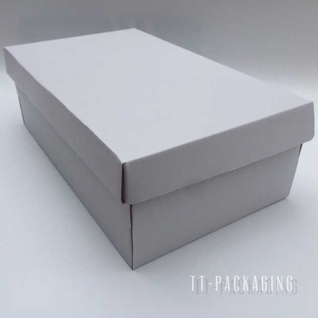 Hộp carton đựng giày trắng (10 hộp)