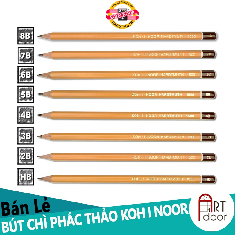 [ARTDOOR] Bút chì phác thảo KOH I NOOR