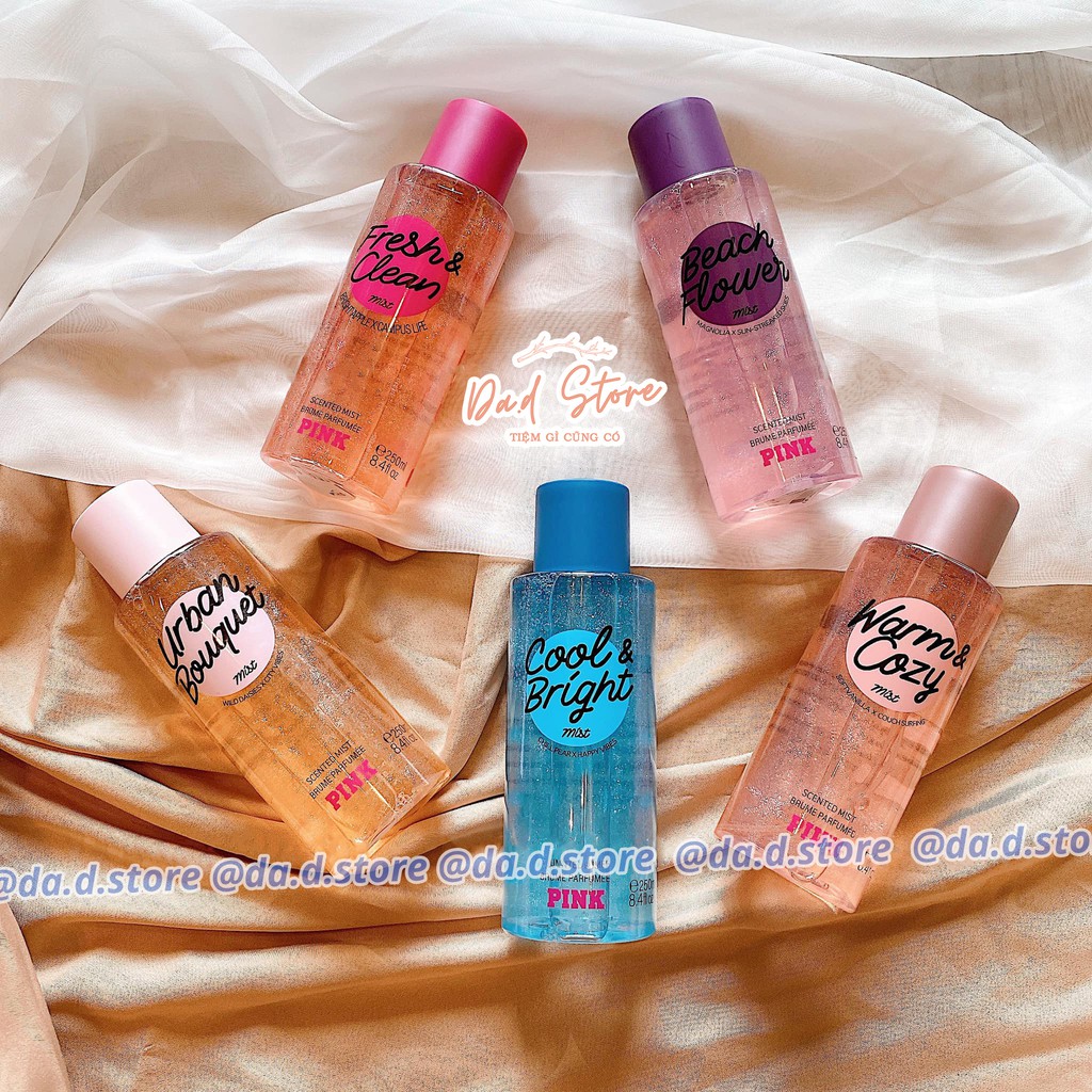 Xịt Body Mist 🔥FREESHIP🔥 Xịt thơm NEW Body Mist Victoria Secret 250ml  - Đa dạng hương thơm phiên bản mới