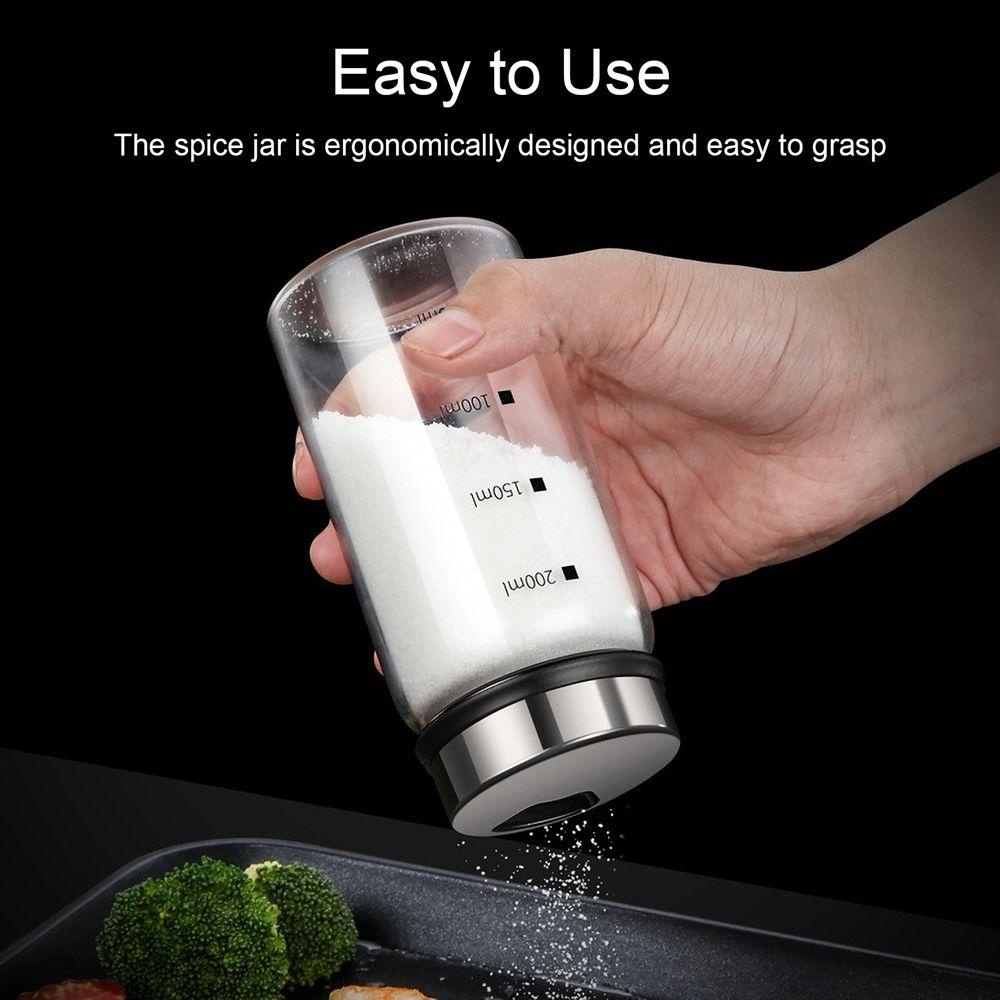 Lọ Đựng Gia Vị Bằng Kính Tiện Dụng Cho Nhà Bếp / Dã Ngoại