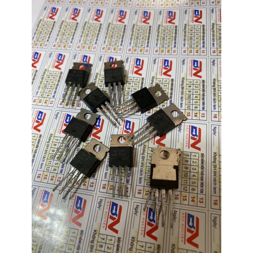 BN. Linh kiện IRF3205 MOSFET N 55V/110A/200W .