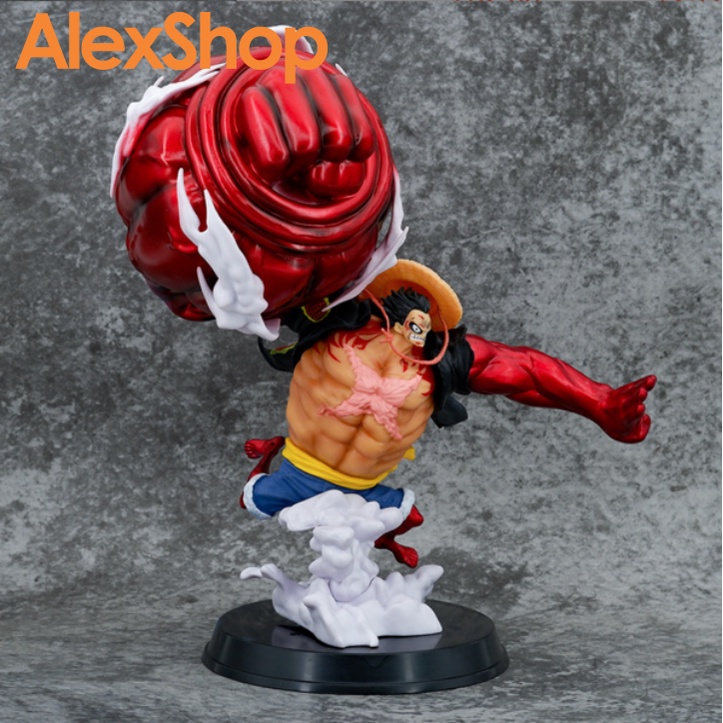 [30Cm] Luffy Gear 4 Tay To Mô Hình Nhân Vật Làm Bằng Tay OnePiece