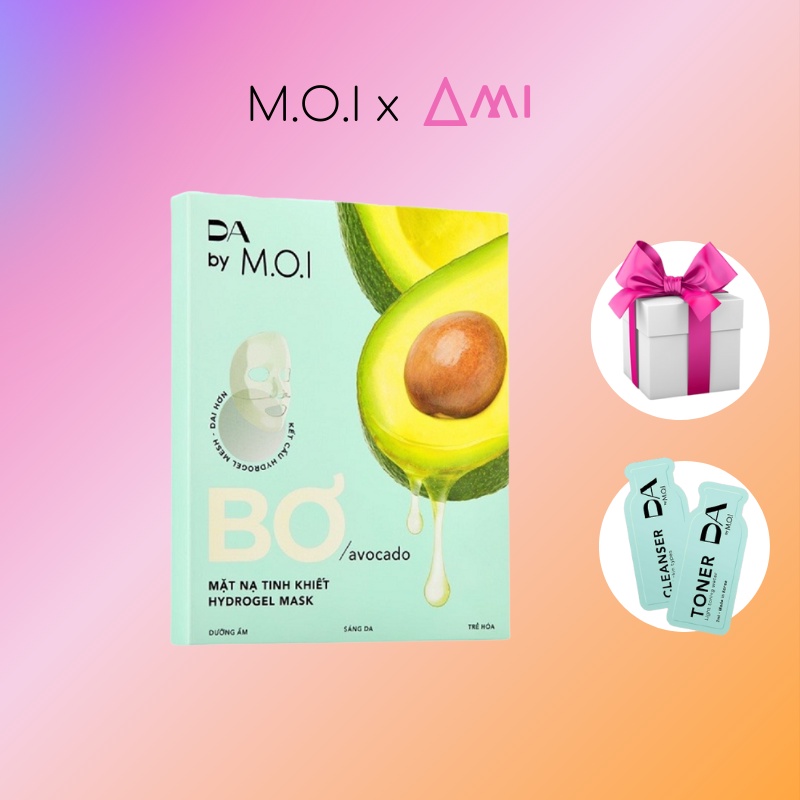 Mặt Nạ Bơ Tinh Khiết Hydrogel 10g HÀNG CHÍNH HÃNG MOI COSMETICS Hồ Ngọc Hà