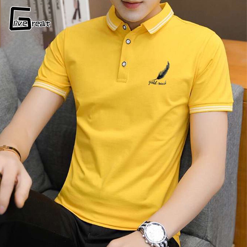 Áo Sơ Mi Nam Ngắn Tay Cổ Bẻ Thời Trang Hàn
