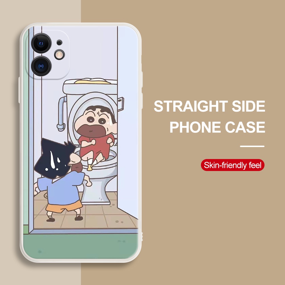 Ốp Điện Thoại Hình Shin Chan Cho SAMSUNG Galaxy J6 J4 Prime PLUS A02S M02S F02S A20S M12 F12 A21S A51 M40S A52S M21 A71 A03S A72