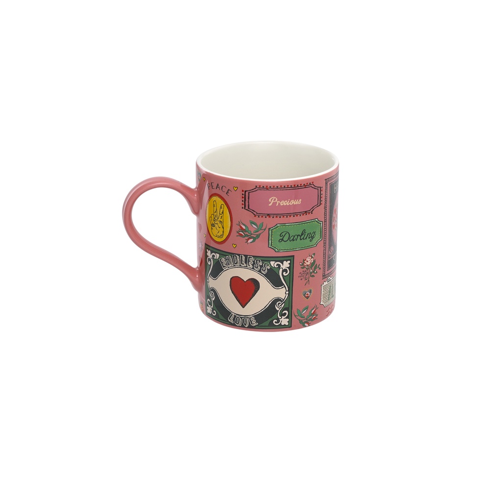 Cath Kidston - Ly sứ Rosie Mug Keep Kind - 1023084 - Blush