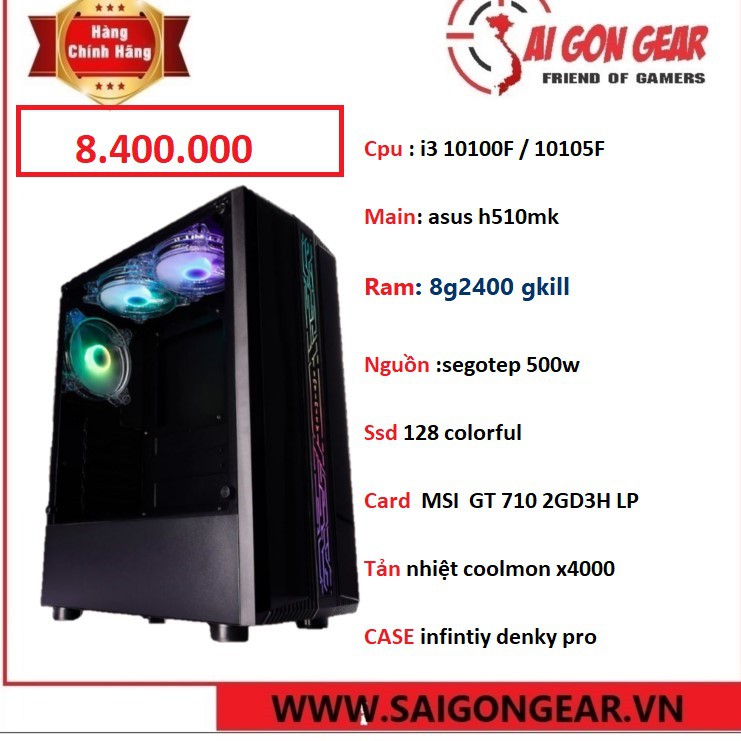 máy bộ i3 new chính hãng có vga 2gb | BigBuy360 - bigbuy360.vn