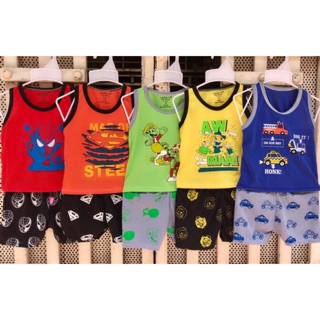 Set 5 bộ cotton hàng đẹp cho bé