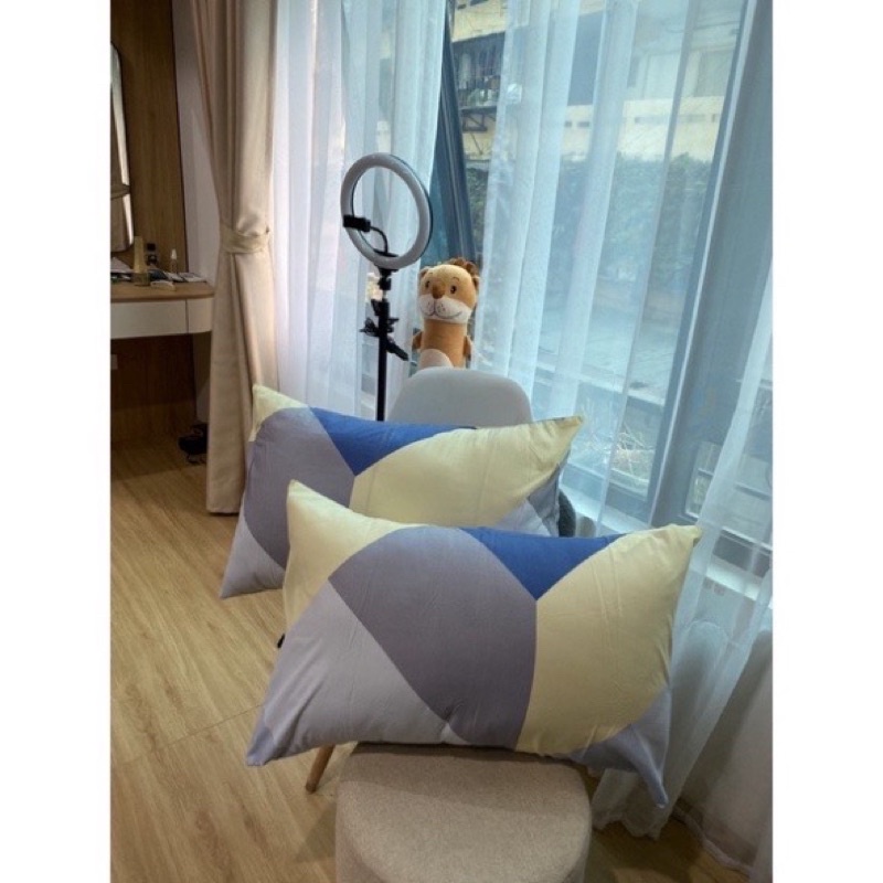 1 chiếc Vỏ Gối cotton poly size 50x70