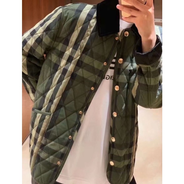 Áo khoác phao nữ BURBERRY BBR thời trang thu đông 2021
