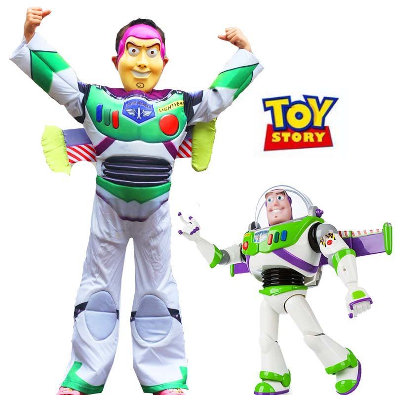 Trang Phục Halloween Trẻ Em Mới Buzz Lightyear Trang Phục Disney Câu Chuyện Đồ Chơi Halloween Buzz L