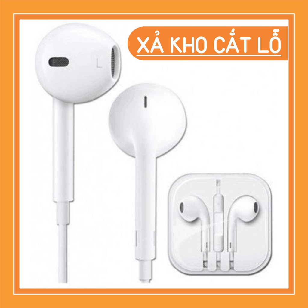 TAI NGHE IP6/6S thích hợp ip6 ip6s 6splus nghe nhạc êm ái có mic đàm thoại NGON