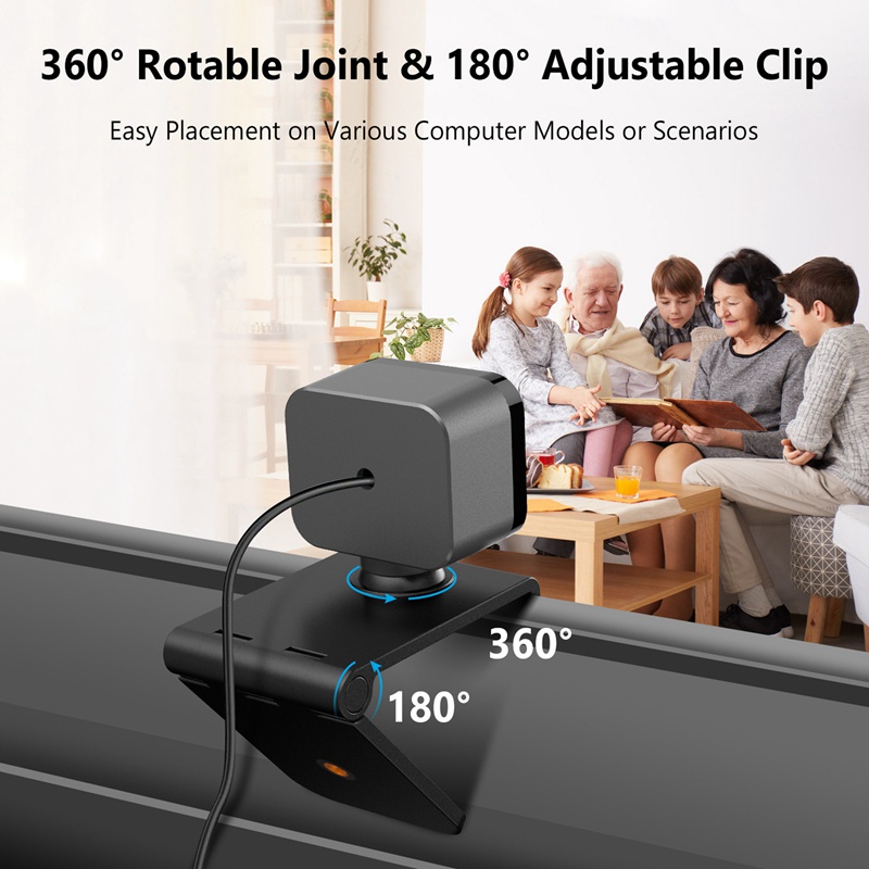 Webcam 1080p Hd Tích Hợp Micro Tự Động Lấy Nét Video Với Phích Cắm Usb | WebRaoVat - webraovat.net.vn