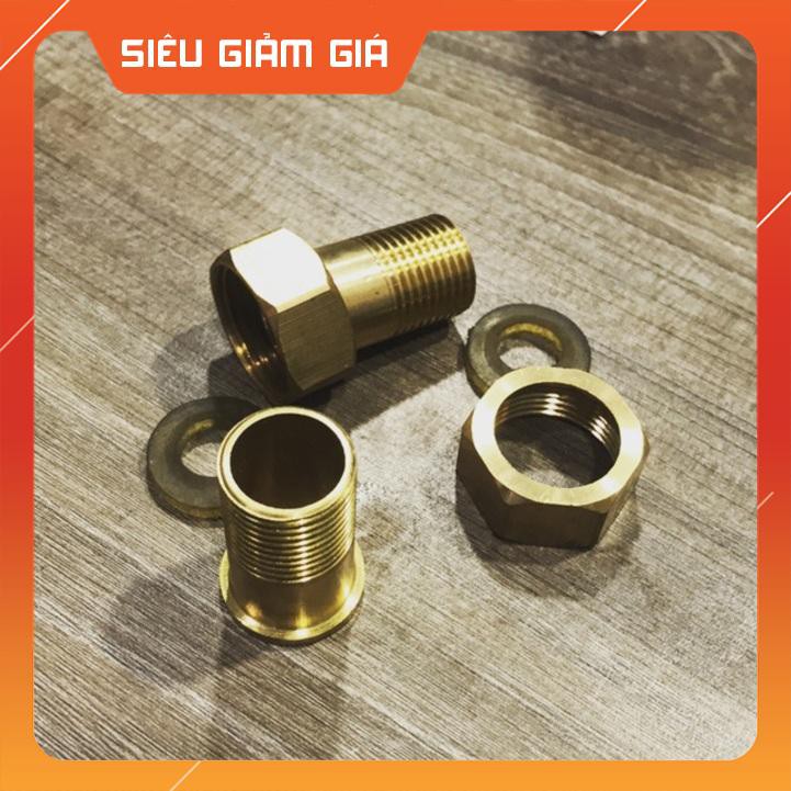 Rắc co thau cho đồng hồ nước