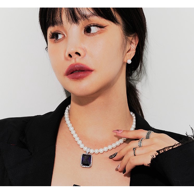 CHÍNH HÃNG NHẪN FLORENCE CUBIC JIMIN BTS