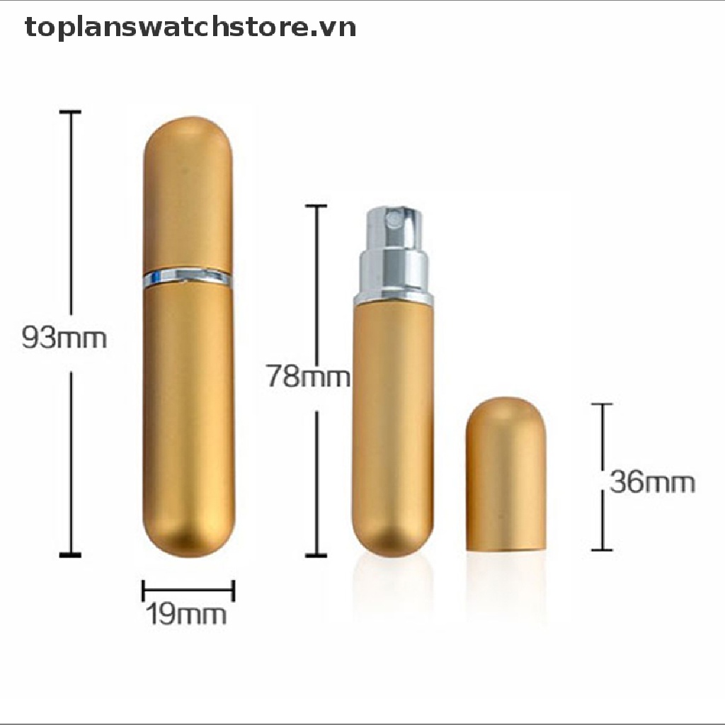 Bình Xịt Nước Hoa Rỗng Bằng Thủy Tinh 5ML