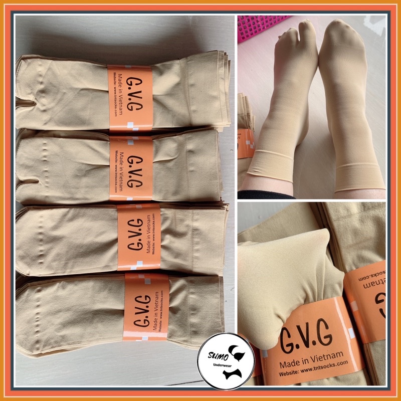 Tất/vớ da chân dày dặn chống nắng, ngăn tia uv, bảo vệ da chân. Dài qua mắt cá 10cm. 2 kiểu xỏ ngón và liền bàn