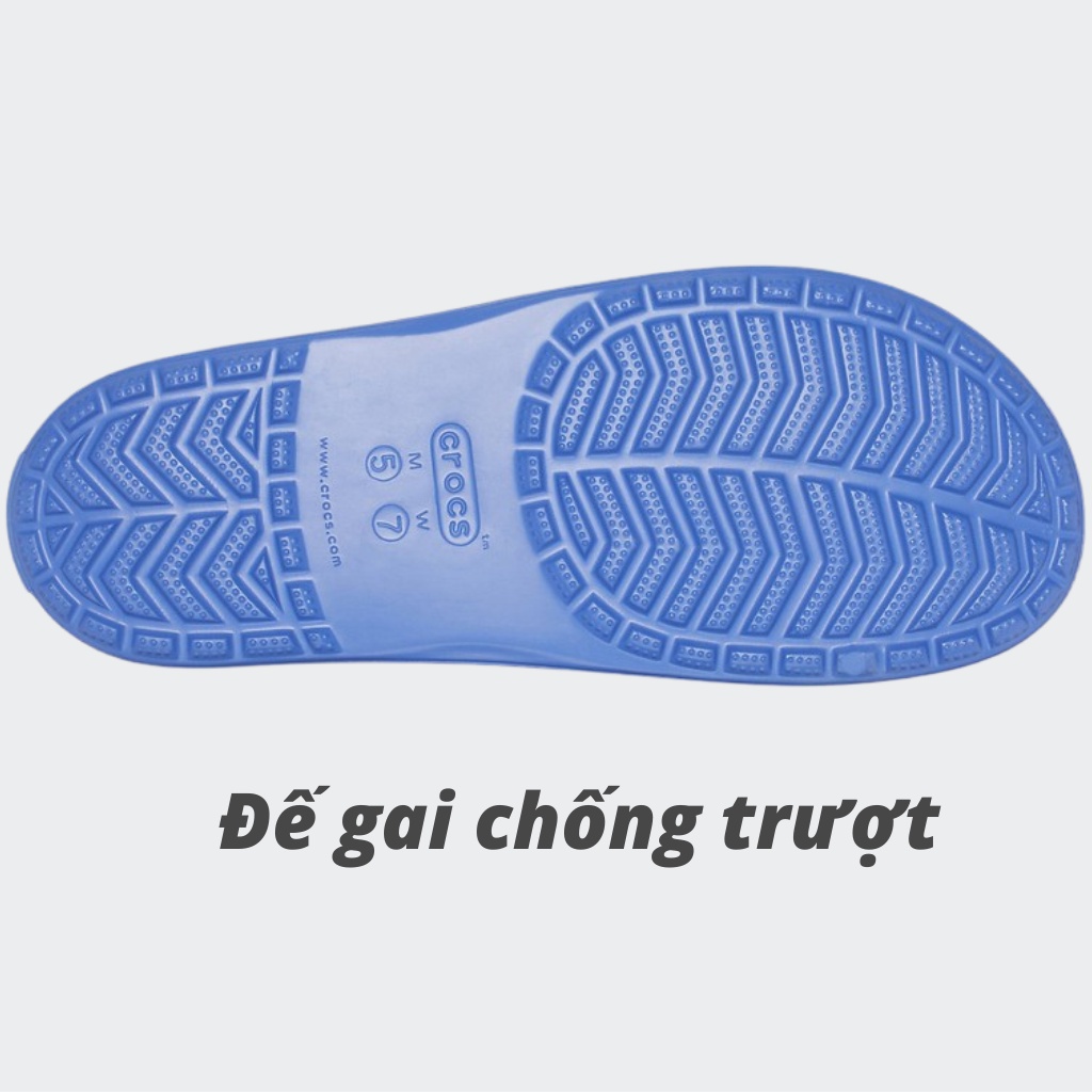DÉP CROSS/CROCS ĐI TRONG NHÀ- PHÒNG TẮM CHỐNG THẤM NƯỚC, KHÔNG BUNG KEO NAM NỮ / ICONIC CROCS COMFORT