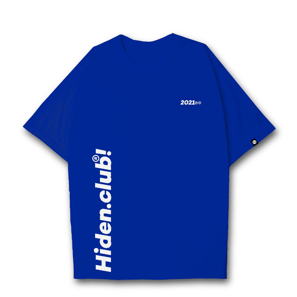 áo thun HIDEN BASIC 1.0 - blue