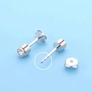 khuyên tai đinh tán dùng xỏ lỗ khuyên titan không gỉ không dị ứng