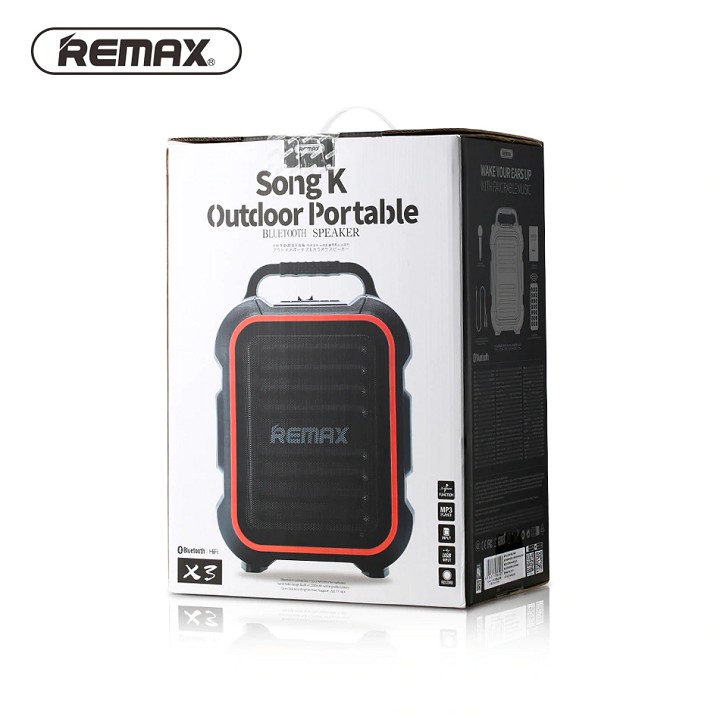 Loa Bluetooth Remax RB-X3 Công suất 15W tặng kèm Micro không dây