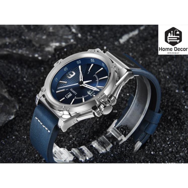 Đồng hồ nam cap cấp janki siêu chống xước và nước bảo hành 1 năm.