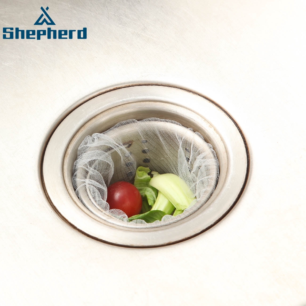Shepherd Set 30/100 túi lưới lọc rác bồn rửa tiện lợi