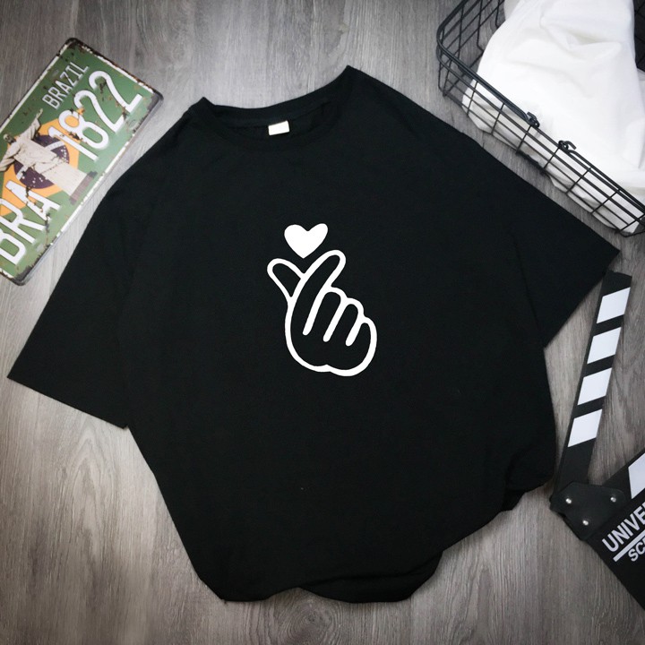 Áo Thun Đồng Phục Gia Đình In Hình Bắn Tim Local Brand DLX Áo Gia Đình Đẹp Chất Thun 35% Cotton